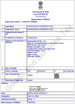 Lubro9 GST Certificate