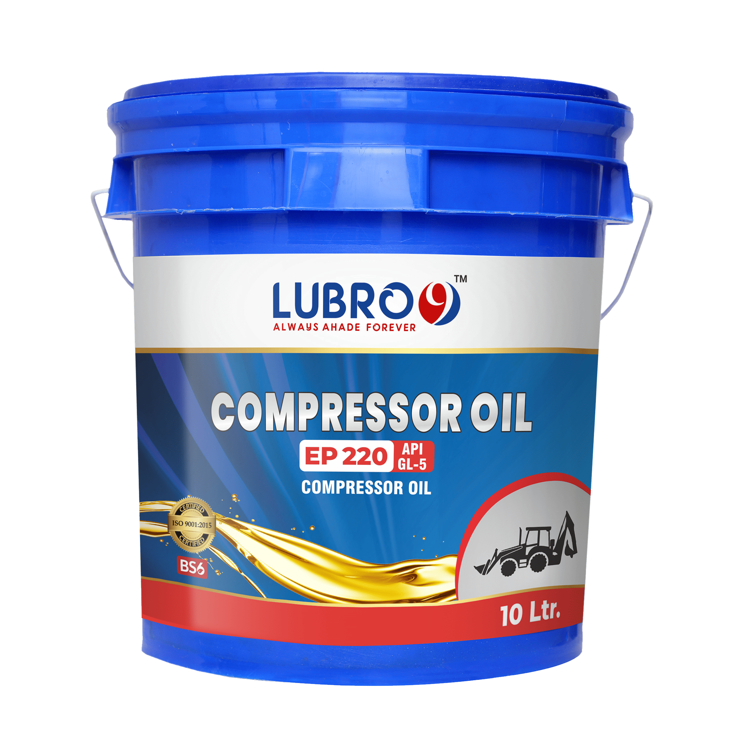 LUBRO9 Compressor | SAE EP220 | API GL-5 | Premium Industrial Compressor Lubricant