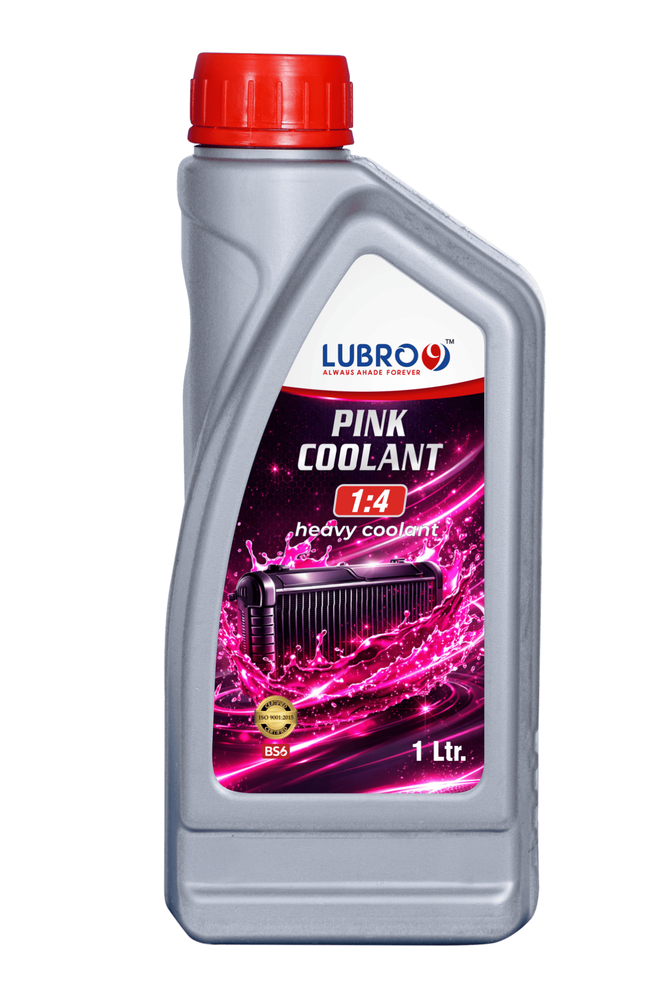 Premium Automotive & Industrial Engine Pink Coolant